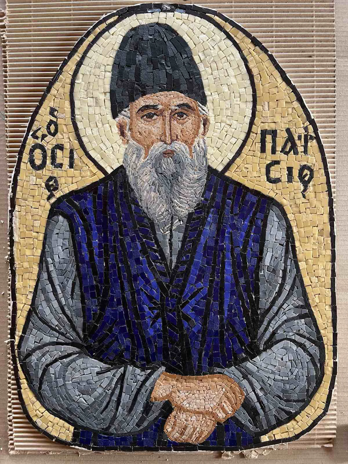 Άγιος Παΐσιος ο Αγιορείτης ψηφιδωτό